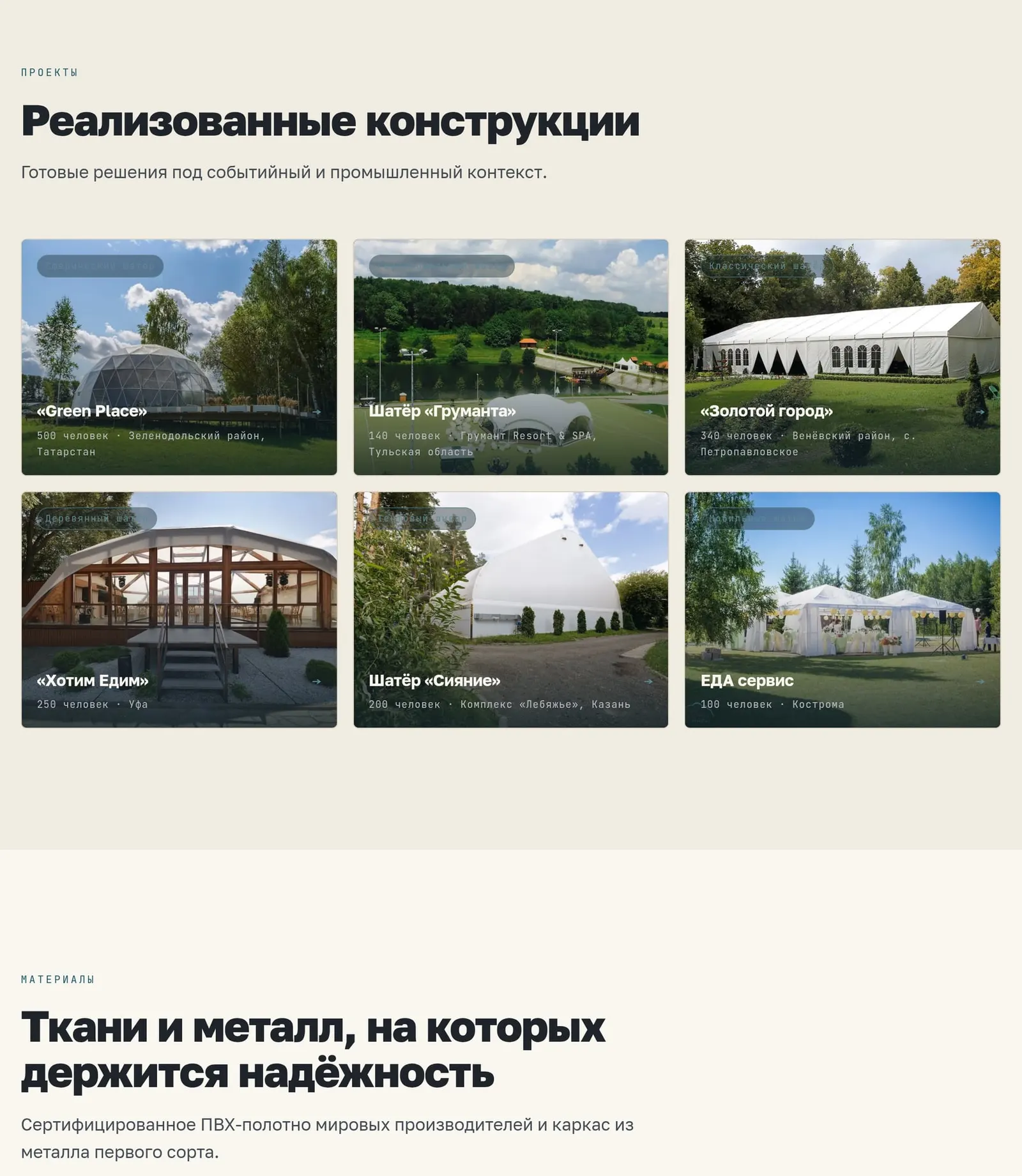 РОСМОСТЕНТ — реализованные конструкции и материалы